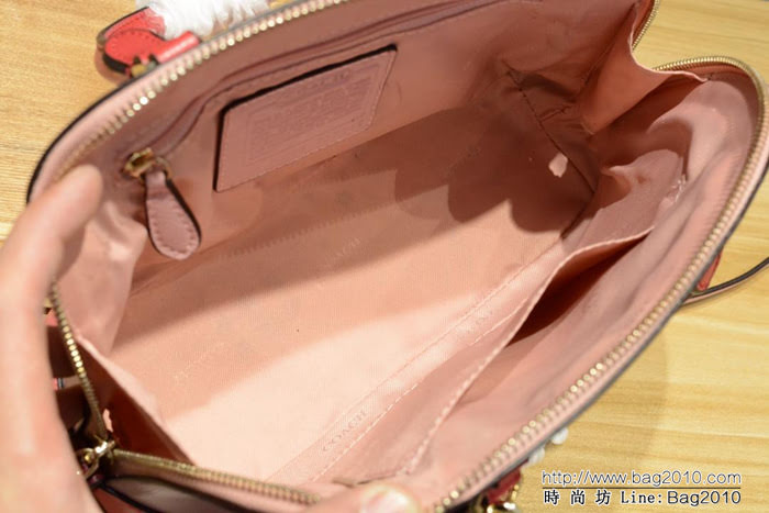 COACH蔻馳 蔻馳原單 全皮貝殼包 37249 容量大 簡單實用 手提斜挎包  Chz1115